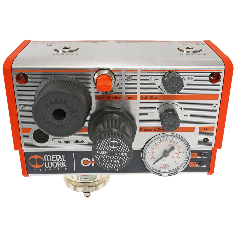 PNEUMATIK ENHET ONE G3/8 ELEK V3V-APR 0.5-8BAR