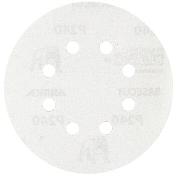 SLIPPPAPPER 125MM 8H BASECUT 25PCS P80