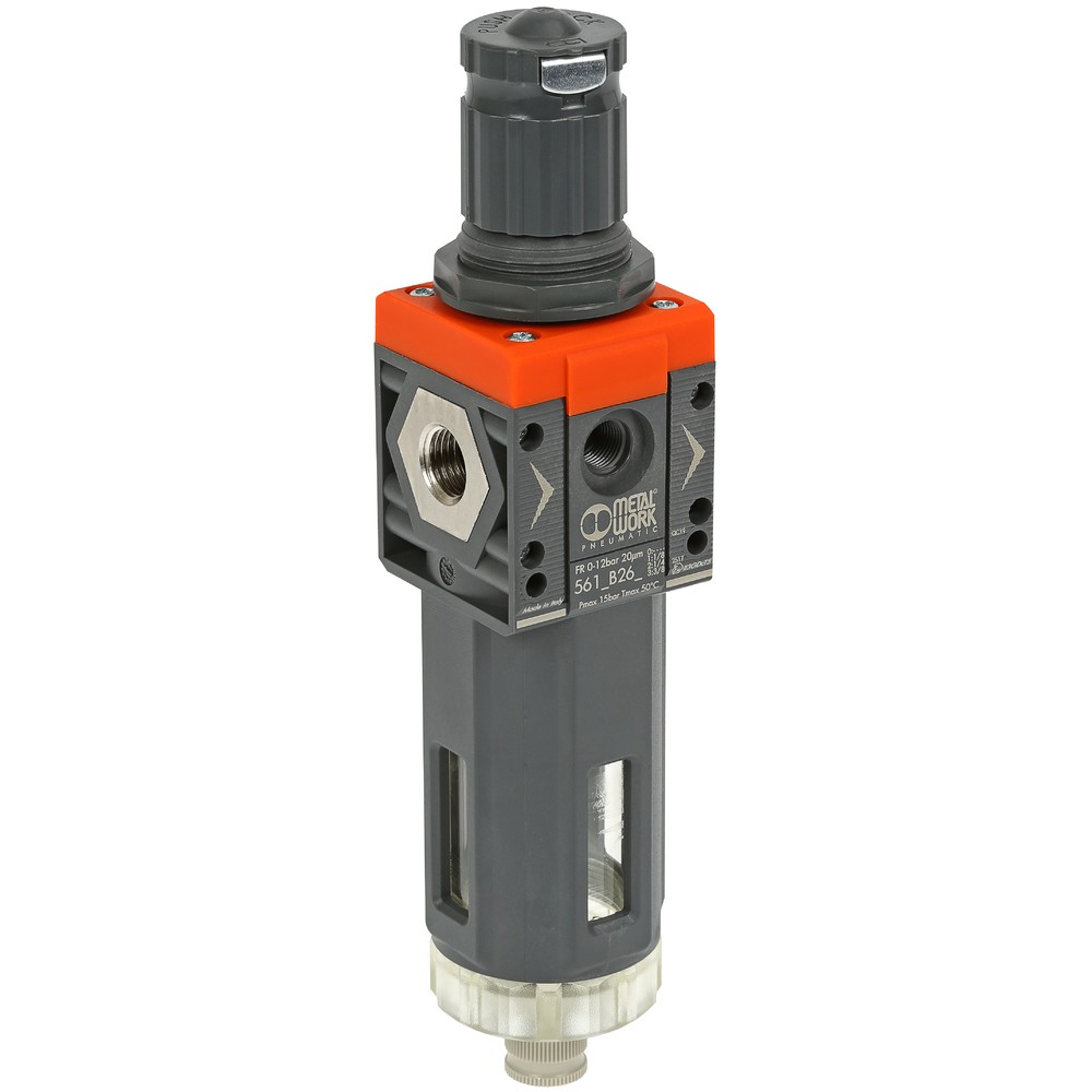 FILTERREGULATOR 1/4 SY1 FR04 20MIC 0-12BAR SYNTESI