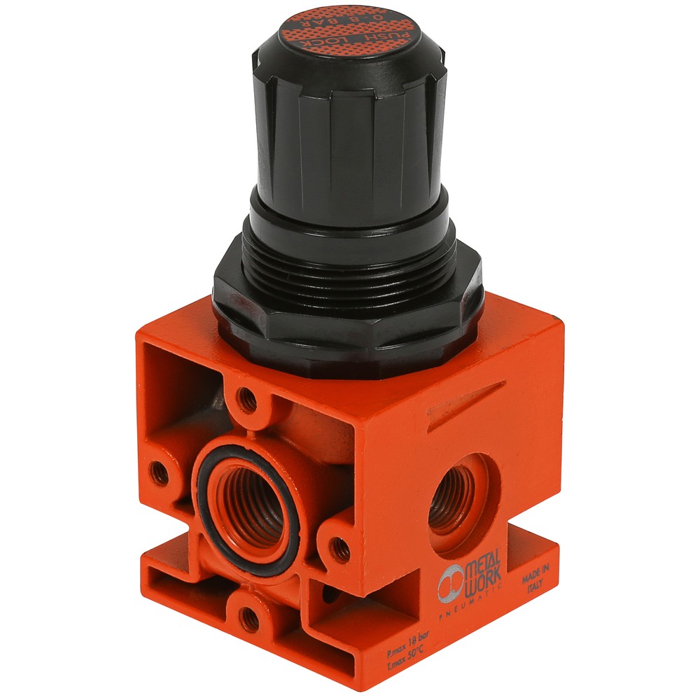 PNEUMATISK REGULATOR 1/4 R04 0-8BAR NEW DEAL