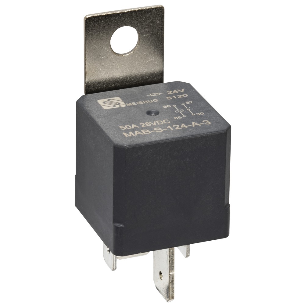 RELÄ 4-POL 24V 50A