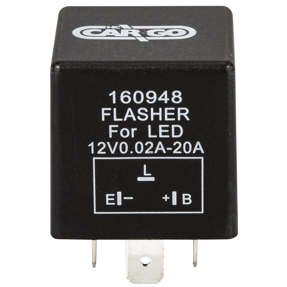 BLINKRELÄ LED 3-POL 12V