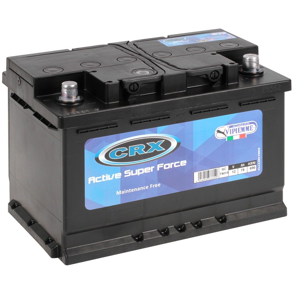 BATTERI ASF CRX 78AH -+ 278X175X190