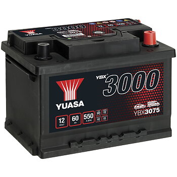 BATTERI YUASA 60AH -+ 242X175X175