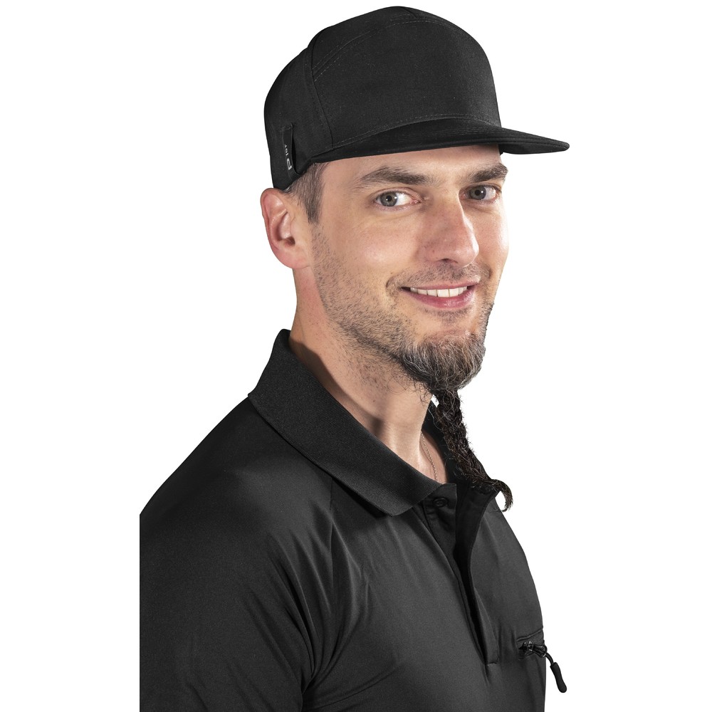 KEPS LOUIS FLAT BILL SVART