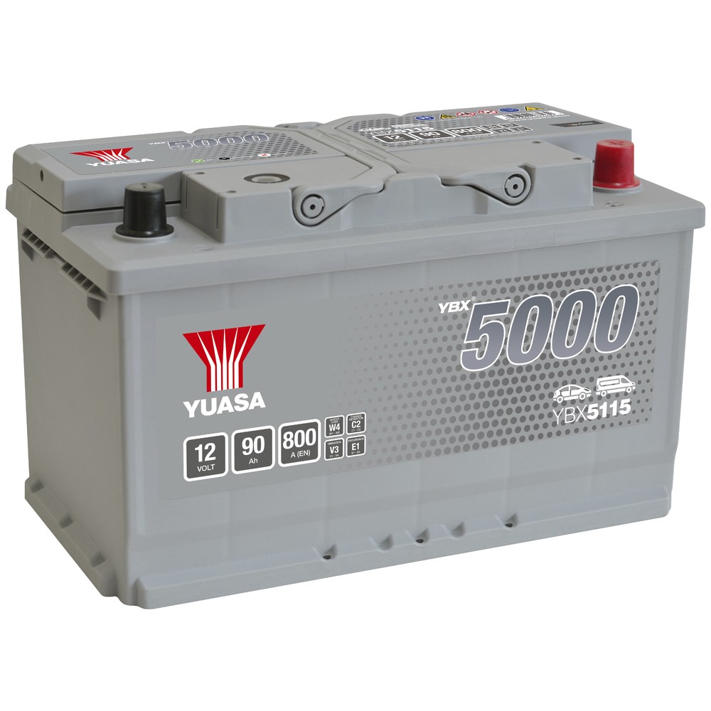 BATTERI YUASA 90AH -+ 315X175X190