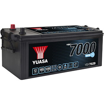 BATTERI YUASA 185AH EFB 511X222X215