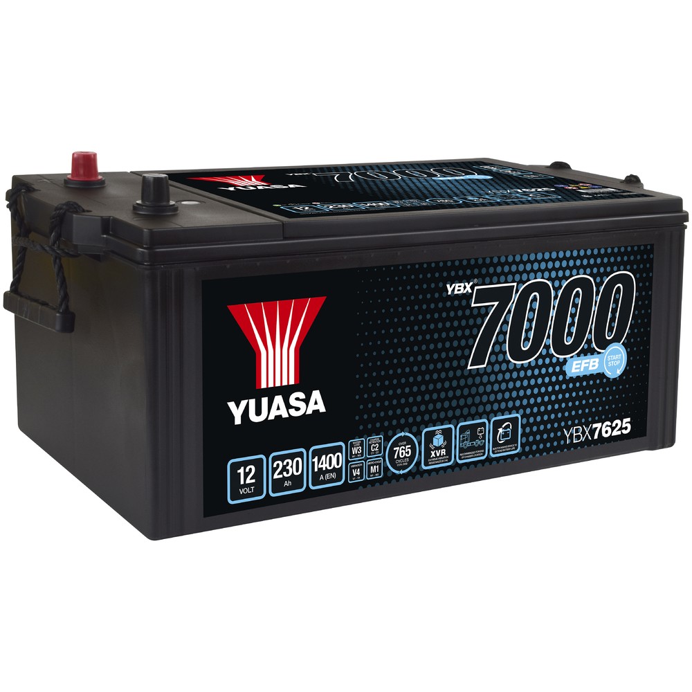BATTERI YUASA 230AH EFB 516X274X236