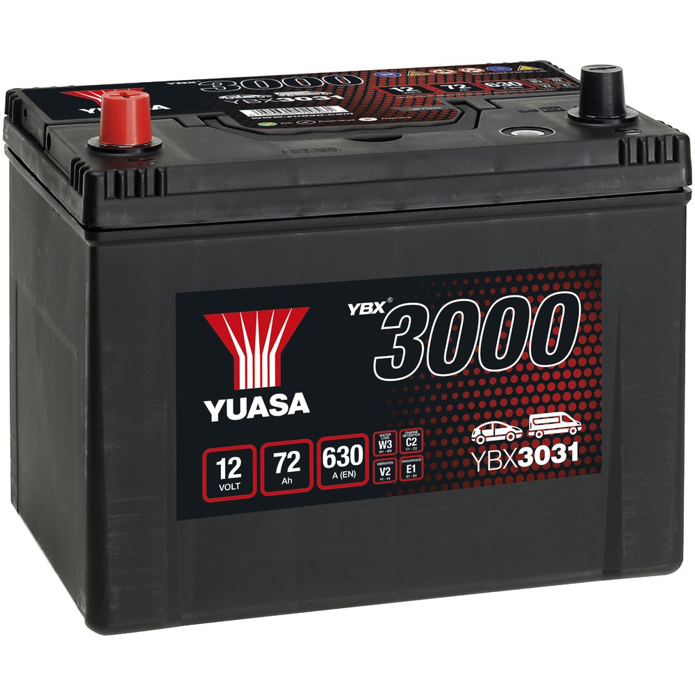BATTERI YUASA 72AH +- 160X174X225