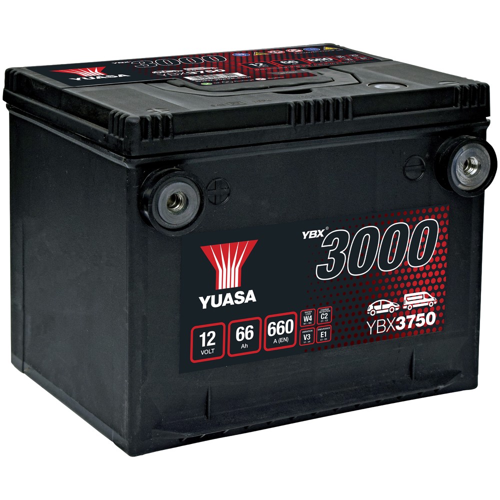 BATTERI YUASA 66AH +- 230X179X185 SIDOPOLER