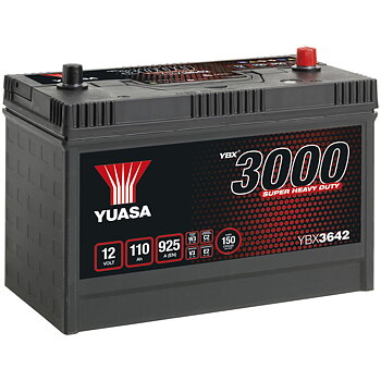 BATTERI YUASA 110AH SHD -+ 329X173X240