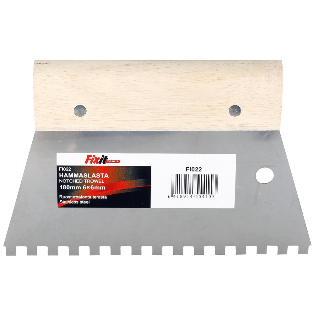 FIXKAM 180MM 6X6MM / ROSTFRI