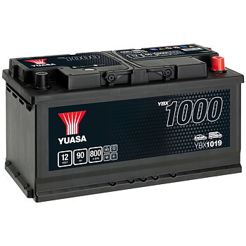 BATTERI YUASA 90AH -+ 353X175X190