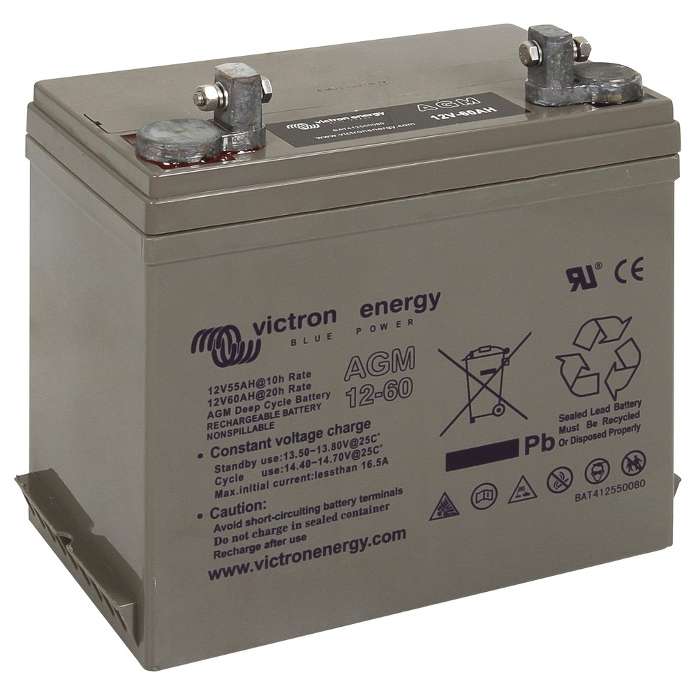 BATTERI AGM SOLPANEL 12V 60AH
