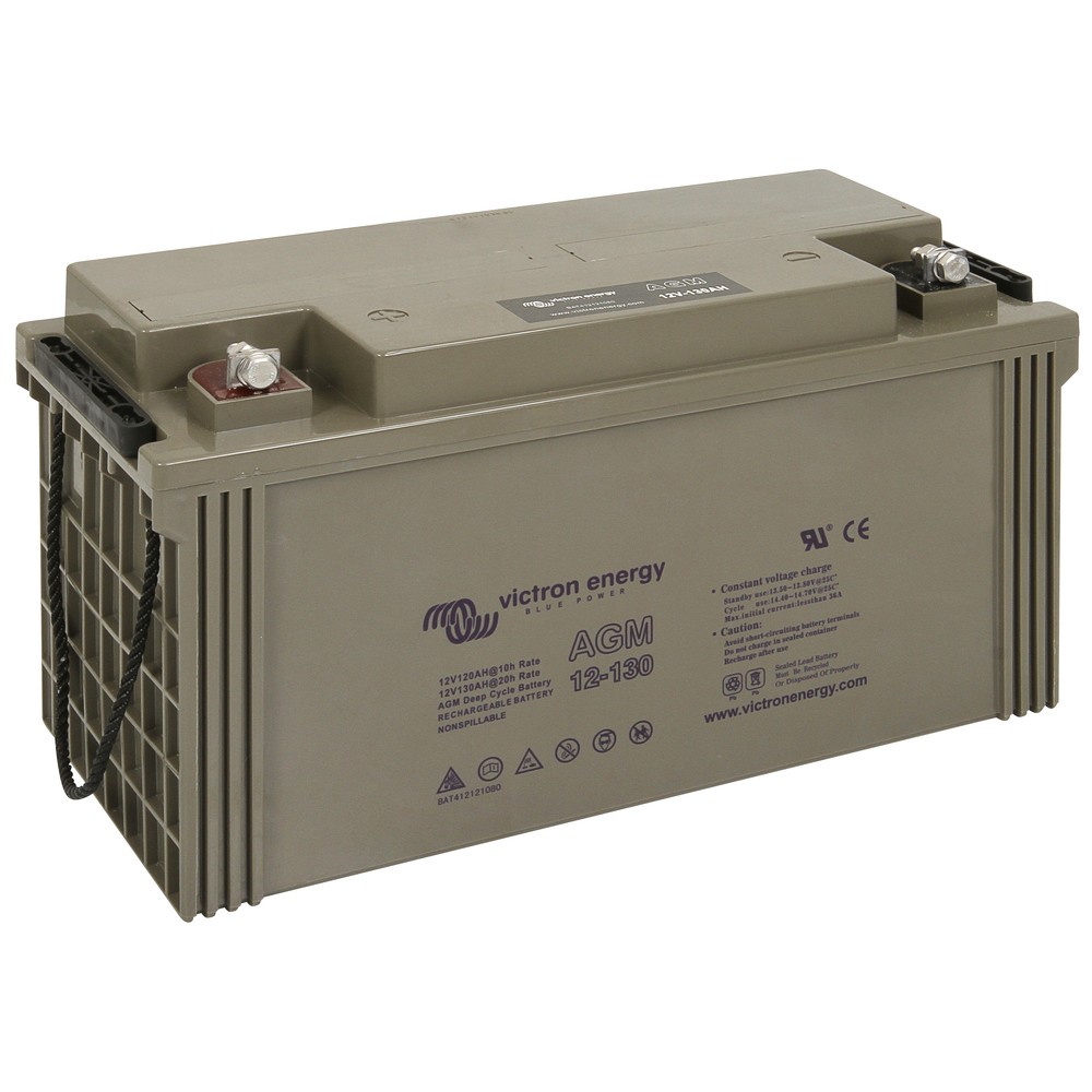 BATTERI AGM SOLPANEL 12V 130AH