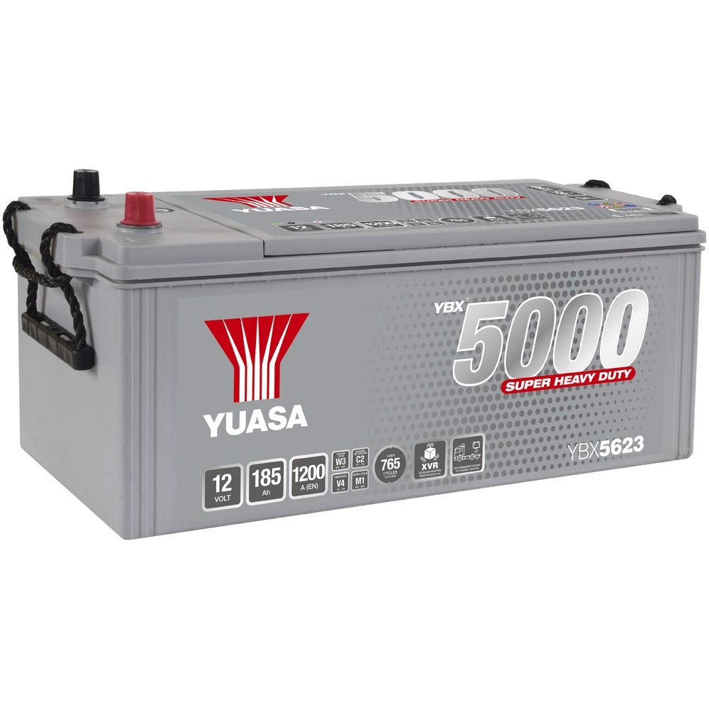 BATTERI YUASA 185AH SHD 511X222X215
