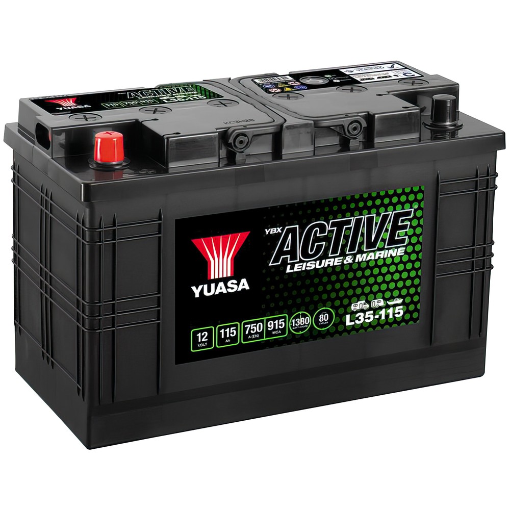 BATTERI YUASA FRITID +- 115AH 352X175X227
