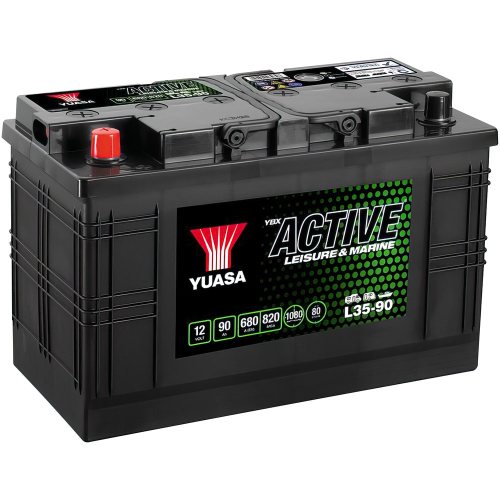 BATTERI YUASA FRITID 90AH +- 352X175X227