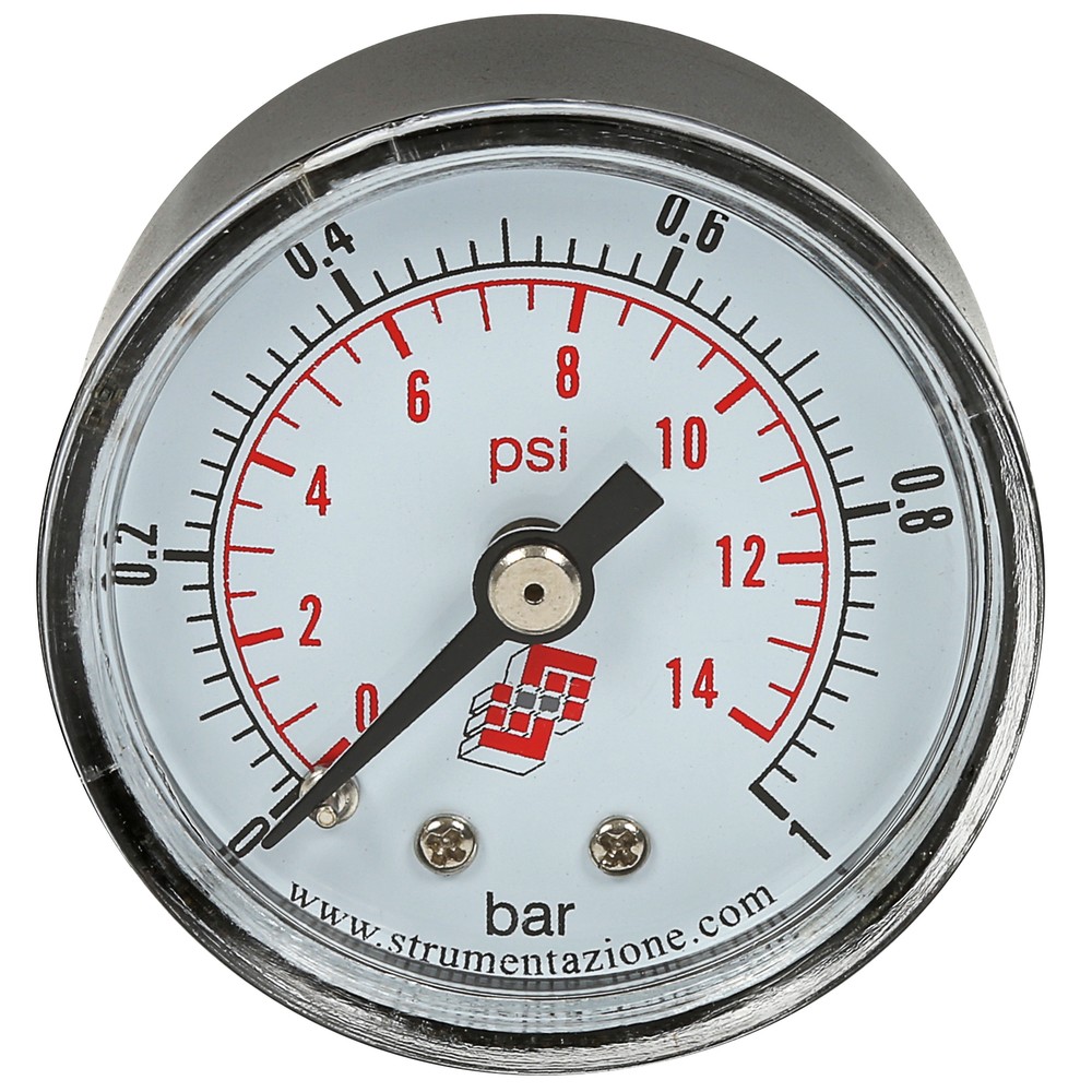 TRYCKMÄTARE M40 0-1BAR 1/8