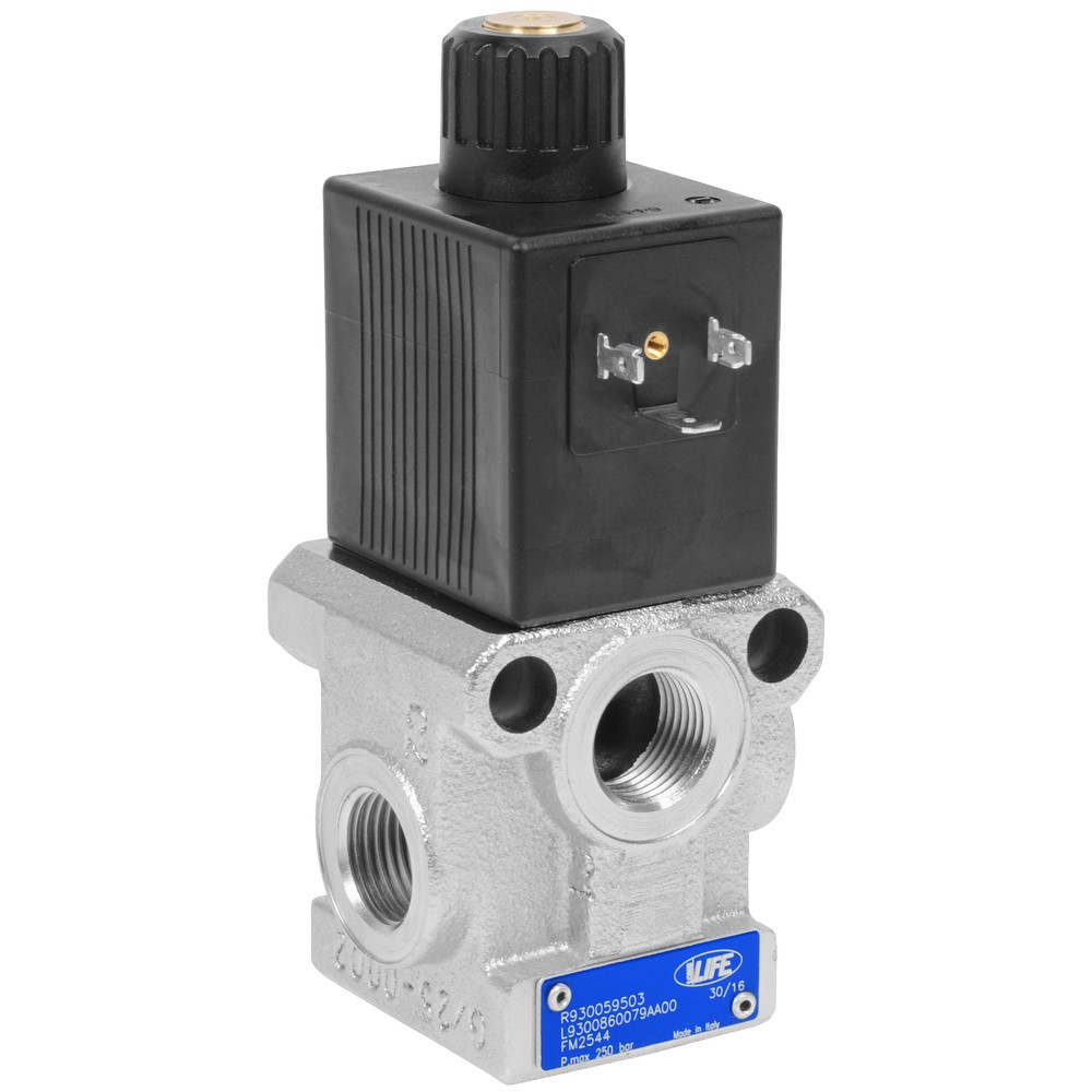 AVLEDARE 3/2 1/2 24V 60L 250BAR
