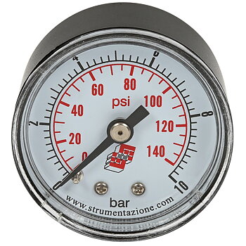 TRYCKMÄTARE M40 0-10BAR 1/8