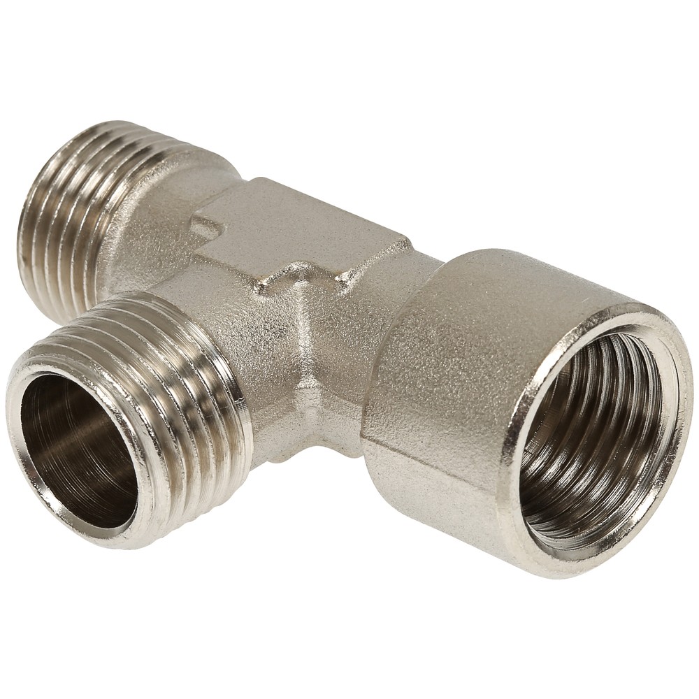 T-KOPPLING 1/4 UTV-INV-UTV MÄSSING M18