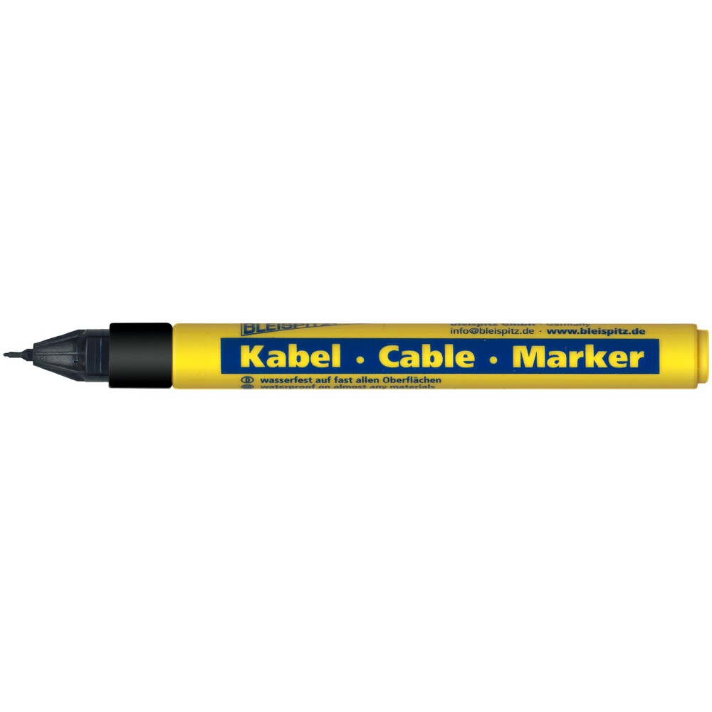 MÄRKPENNA 4MM FÖR KABEL 0,75 MM SVART