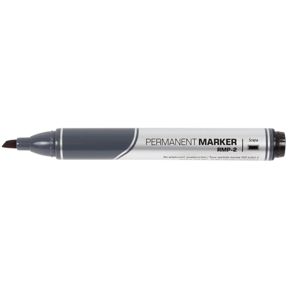 MÄRKPENNA SVART 2-4MM SKUREN SPETS