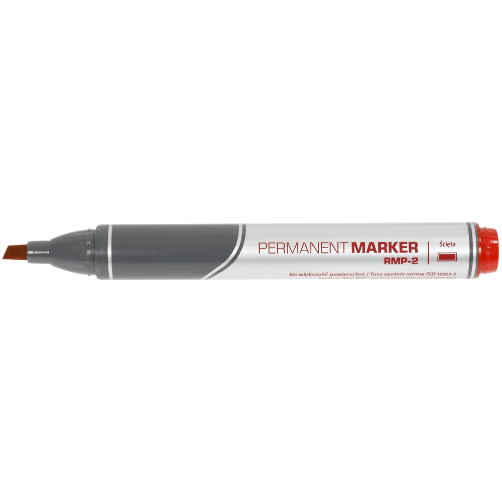 MÄRKPENNA RÖD 2-4MM SKUREN SPETS