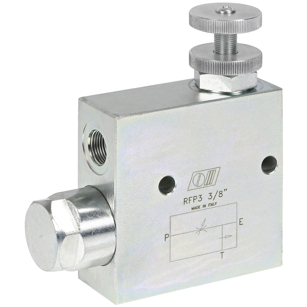 FLÖDESREGULATORVENTIL 3/8 RFP3 50L 350BAR