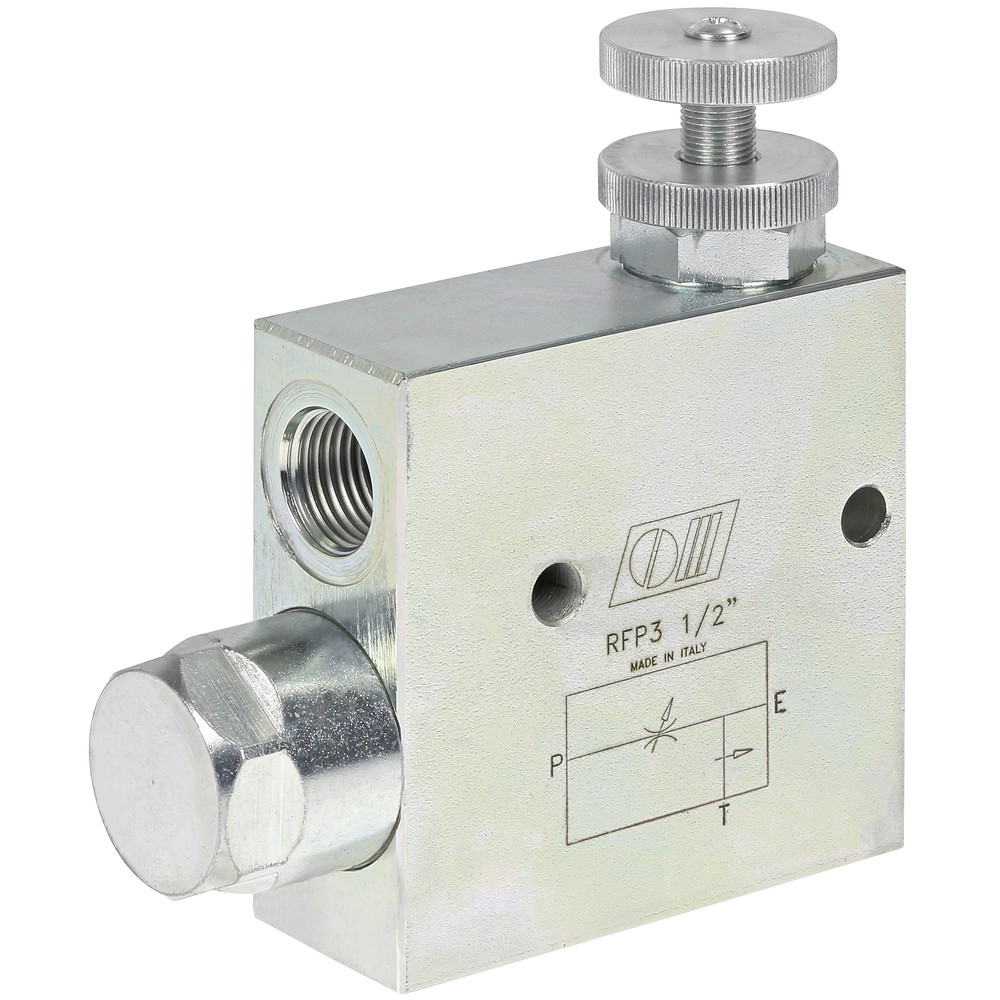 FLÖDESREGULATORVENTIL 1/2 RFP3 60L 350BAR