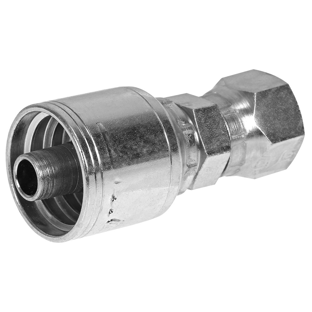 PRESSNIPPEL JIC 7/16-1/4 RAK INV GÄNGA