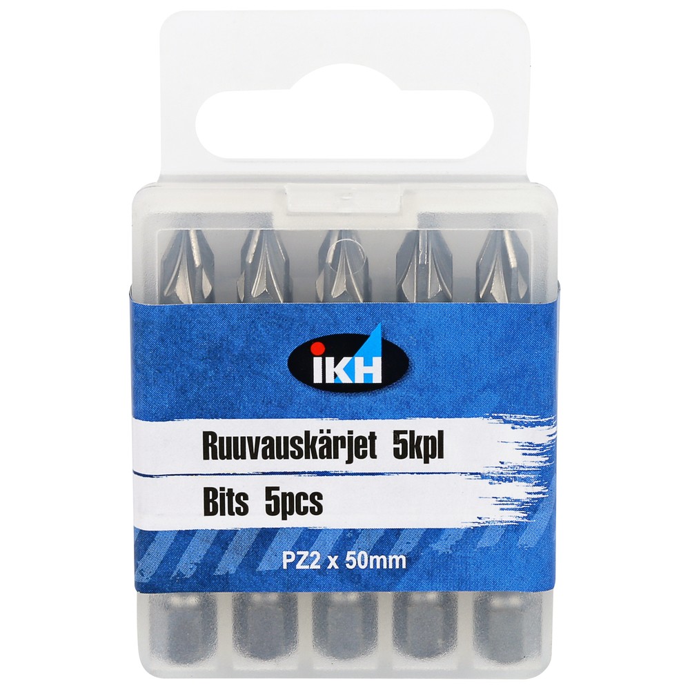 BITS 5ST 50MM PZ2 FÄRGRING