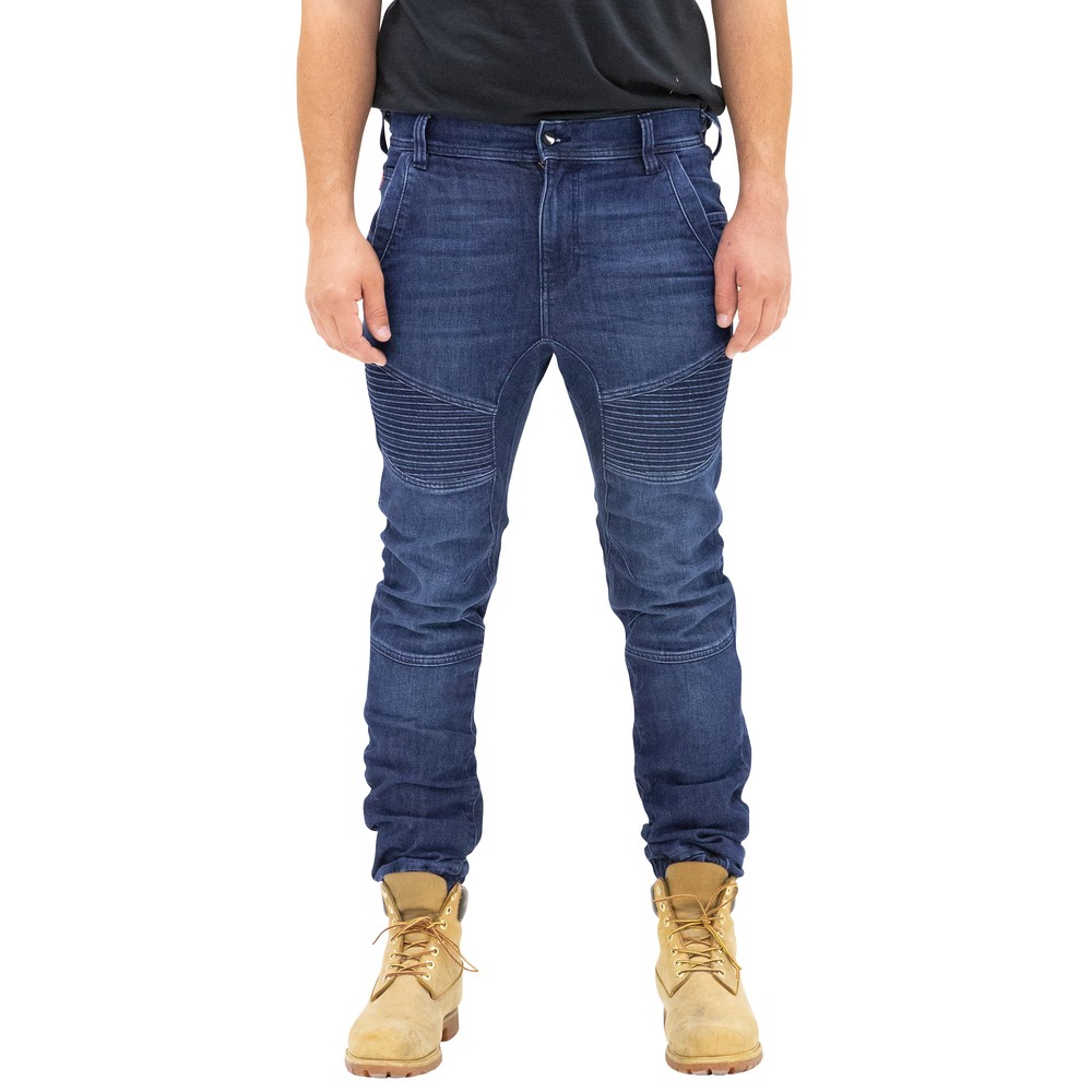 JEANS W38L33 AVIATOR WASHED INDIGO