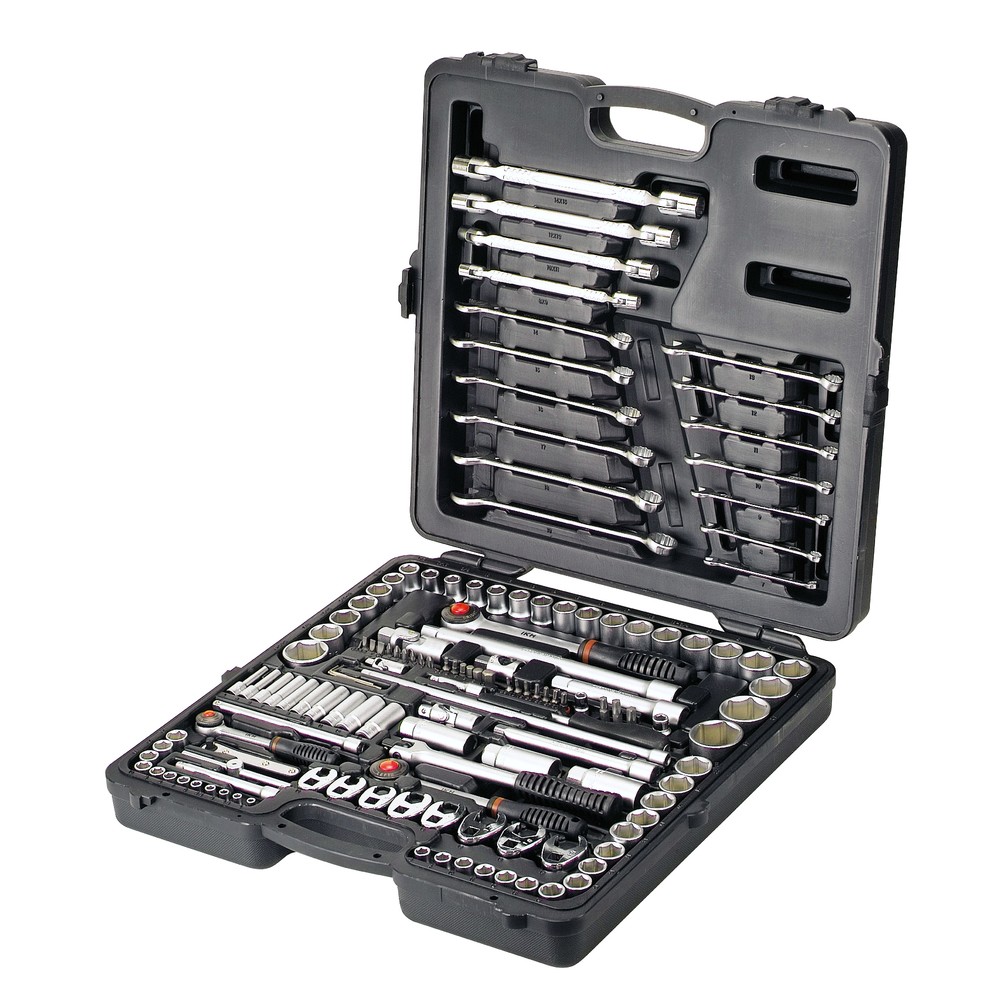 VERKTYGSSATS 1/4", 3/8" OCH 1/2" 138 DELAR