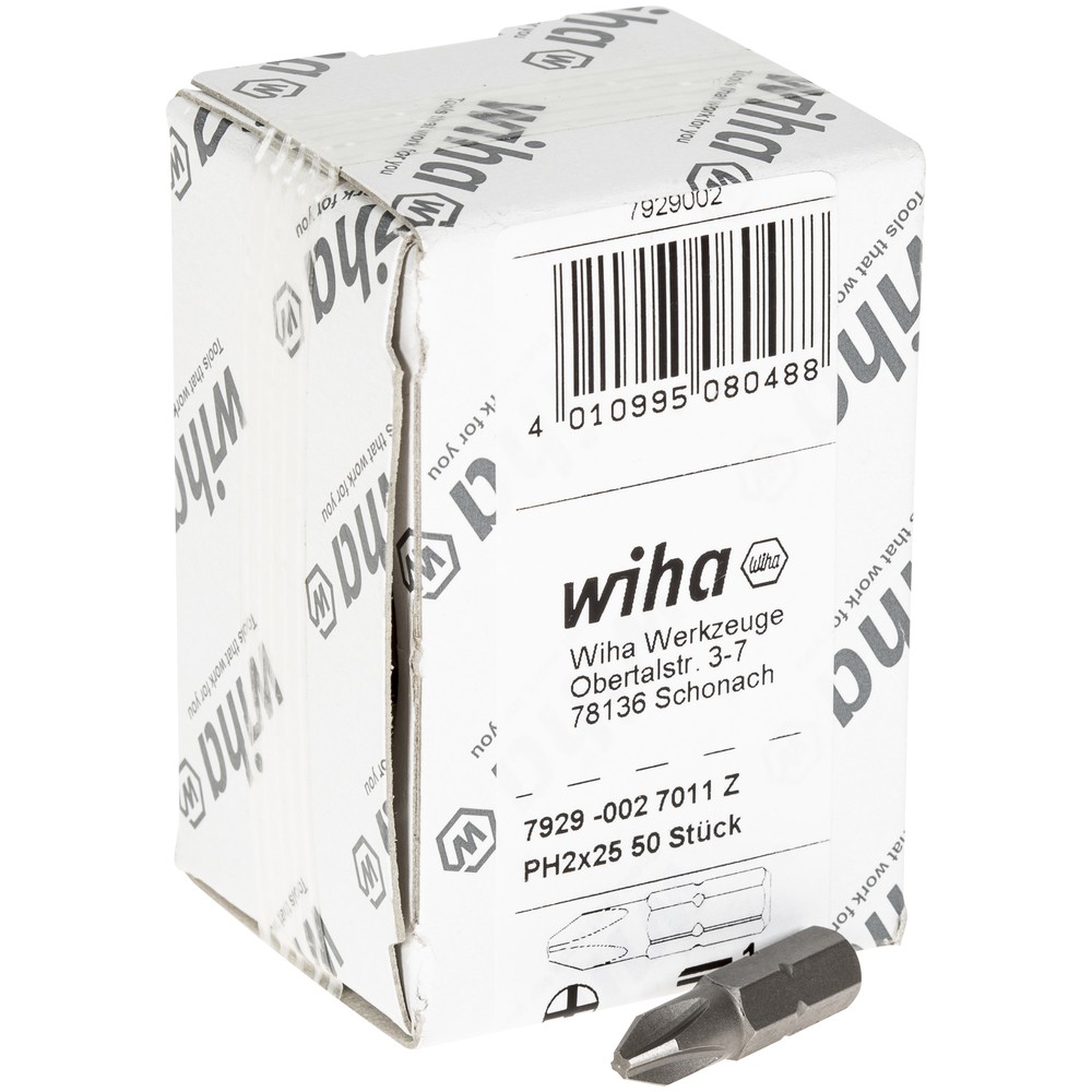 BITSSATS STANDARD PH2X25MM 50ST/LÅDA