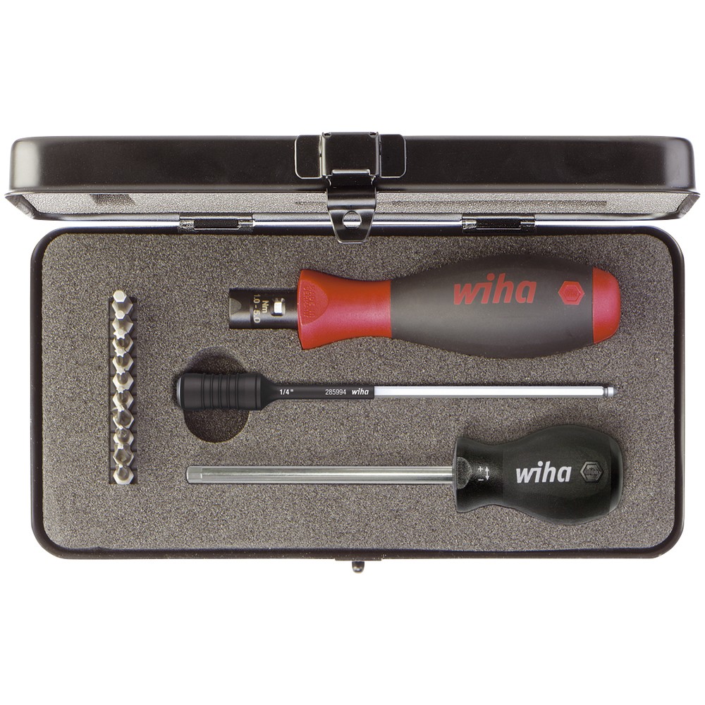 VRIDMOMENTSKRUVMEJSEL SET 0,8-5NM 13ST