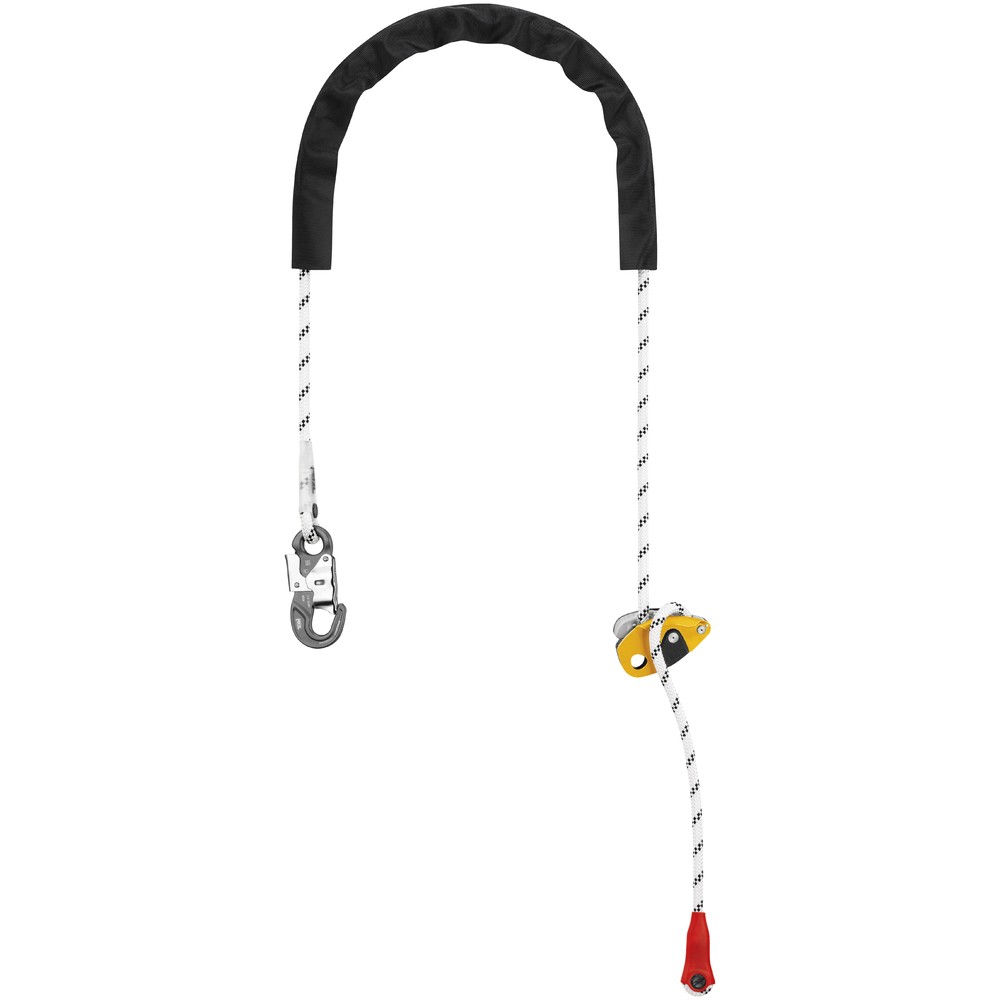 SÄKERTHETSLINA 2M + GRILLON LANYARD ADJ. MED KROK