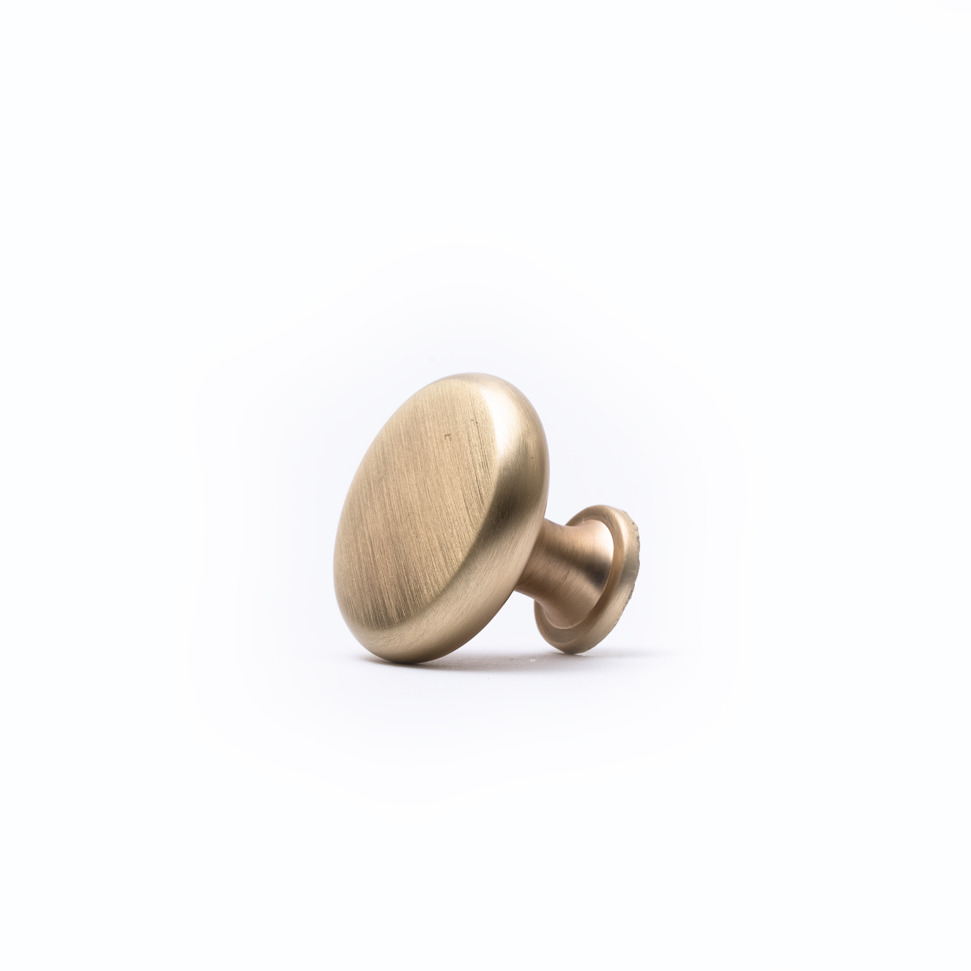 Bouton de cuisine - 33 mm - Bouton de cuisine élégant et lisse en or mat