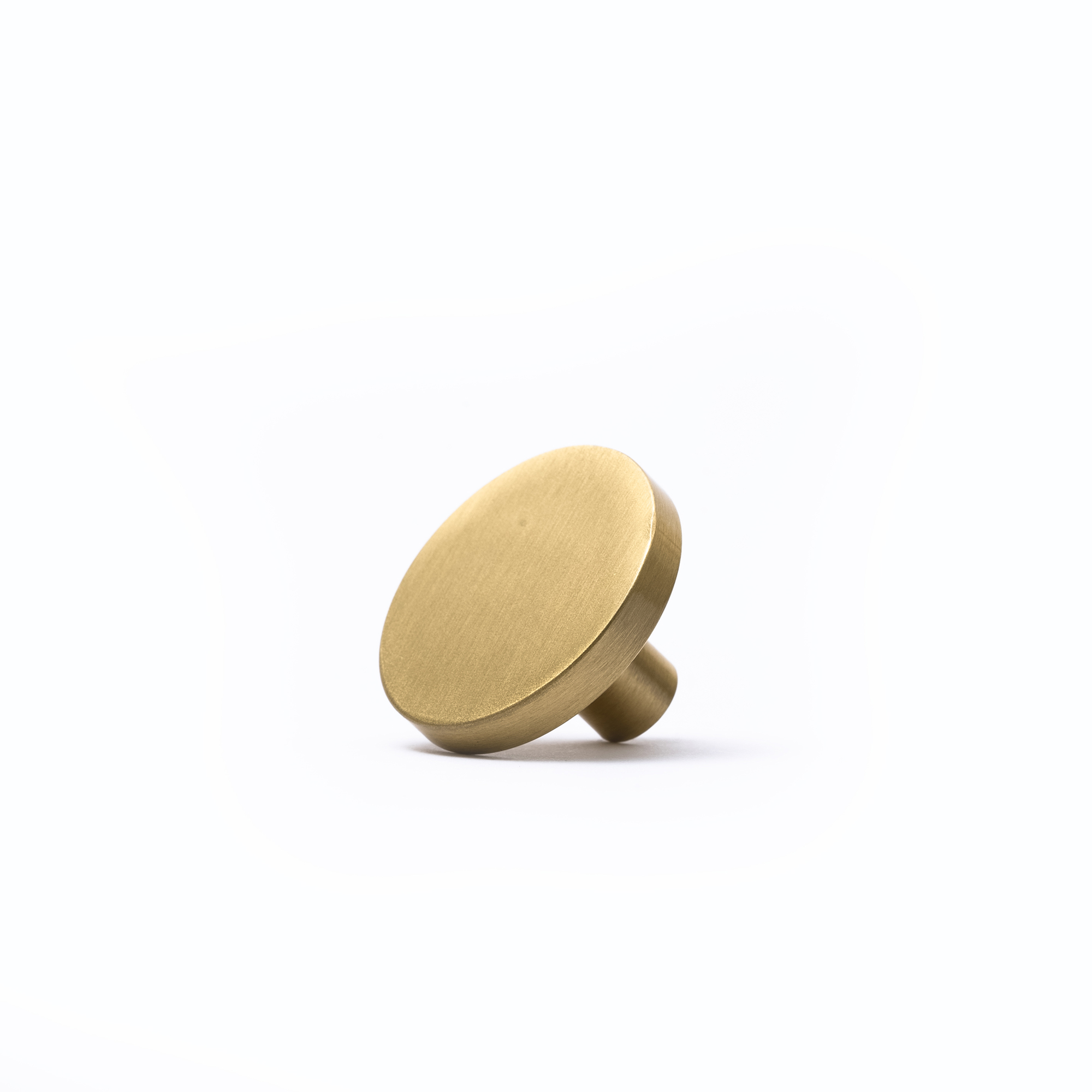 Klassisk köksknopp - 32 mm - Knopp i 100% mässing till kök, skåp och byrå
