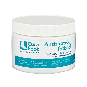CuraFoot -  500 g - Medicinskt fotbad som minskar risk för svamp och bakterier