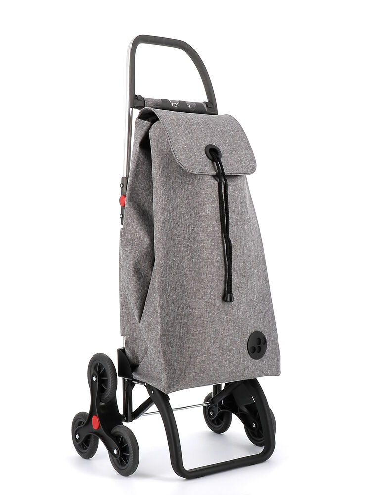 Rolser 6L Shoppingvagn - 6 hjul, trappklättraren, ihopfällbar (Flera färger)