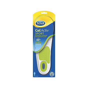 Scholl GelActiv Sport - Stöd, dämpning och komfort vid träning