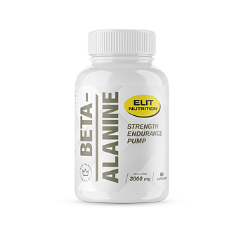 Elit Beta-Alanine, 60 kapslar