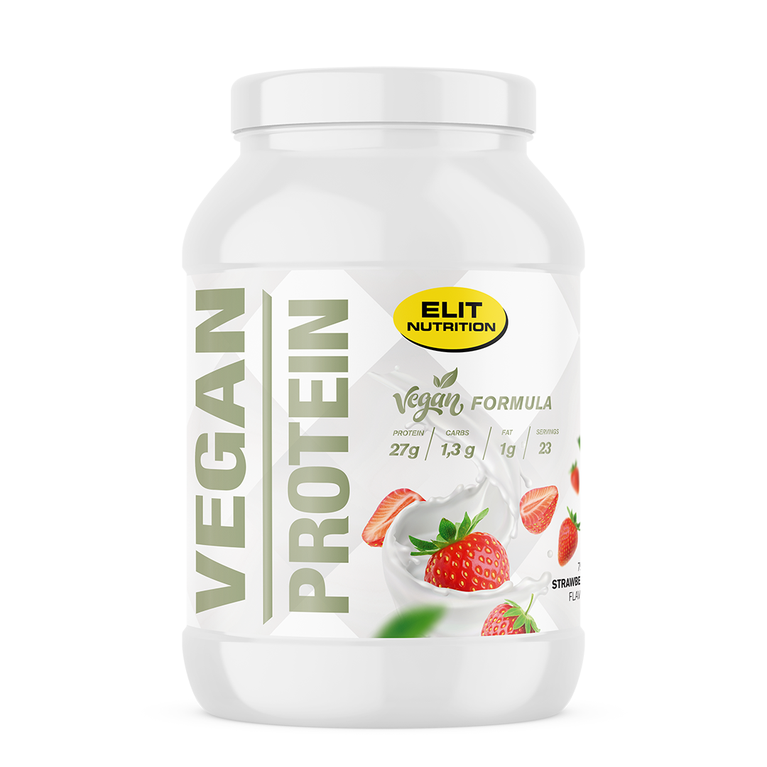 VEGAN PROTEIN, 750g - Jordgubb