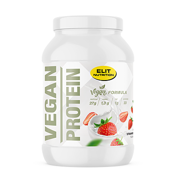 VEGAN PROTEIN, 750g - Jordgubb
