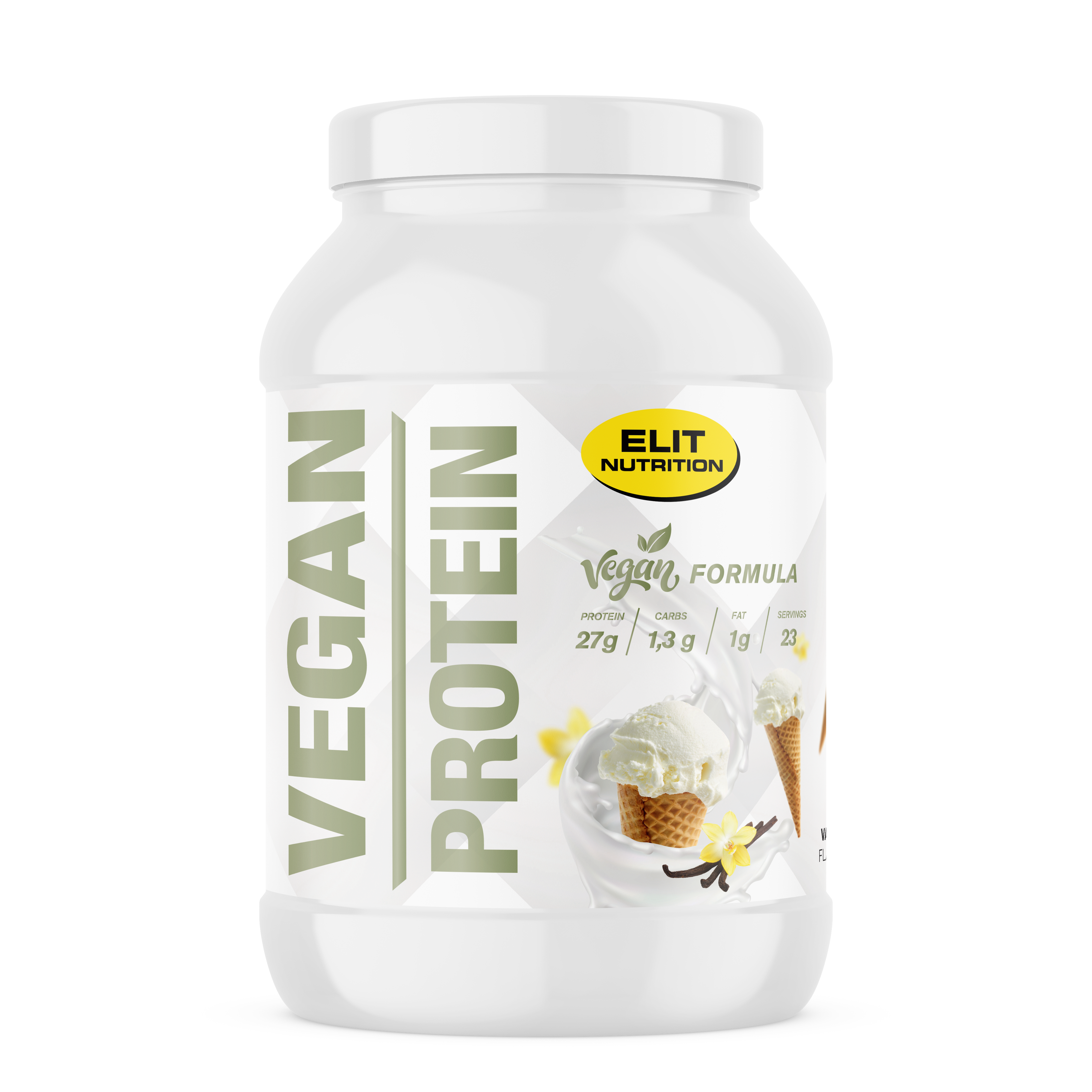VEGAN PROTEIN, 750g - Vanilj