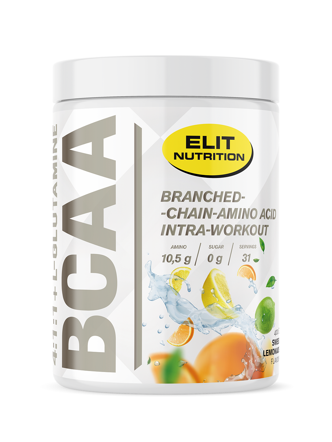 BCAA ELIT, 400g, Söt Lemonad