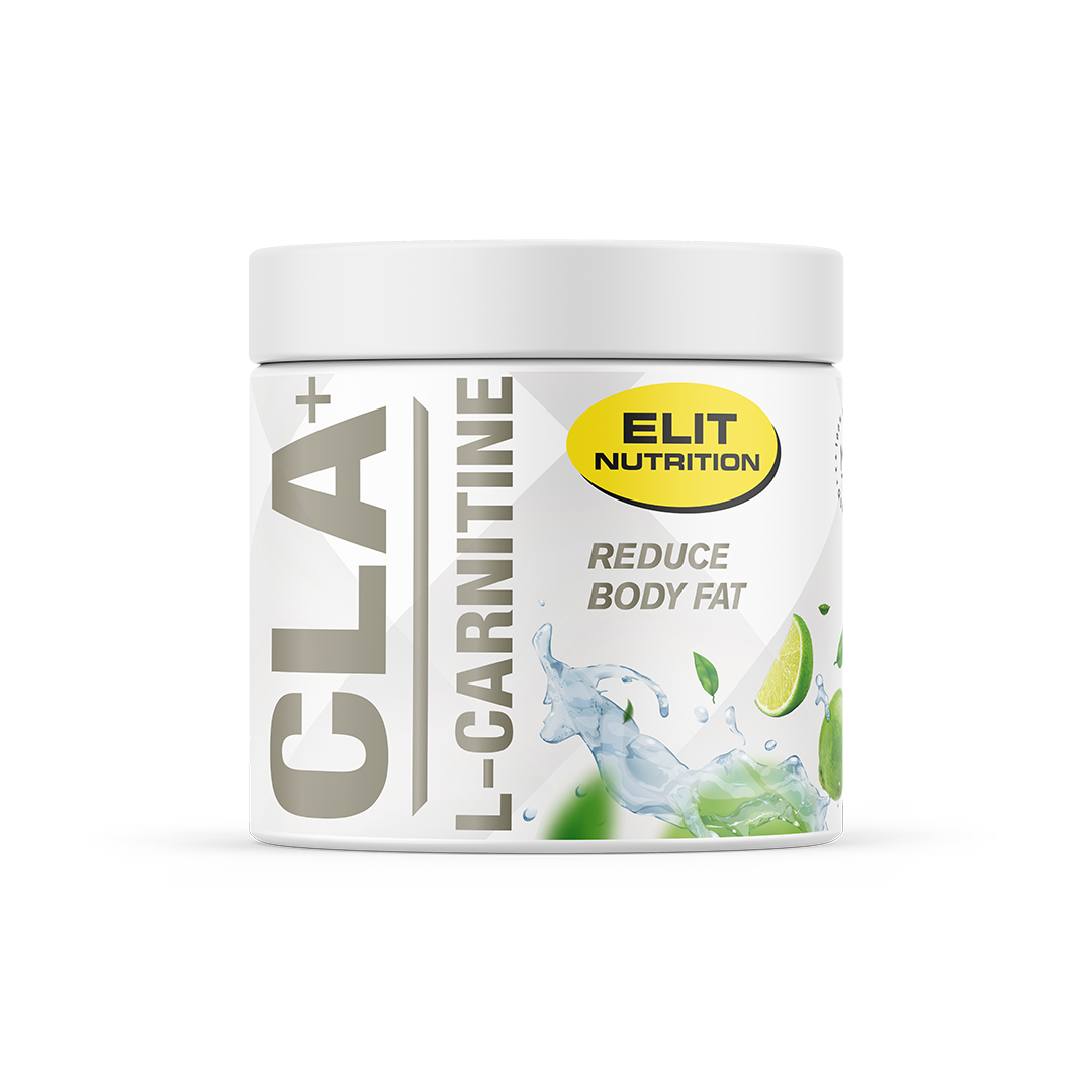 CLA + L-Carnitine - ELIT Pulver, 180g - Lime