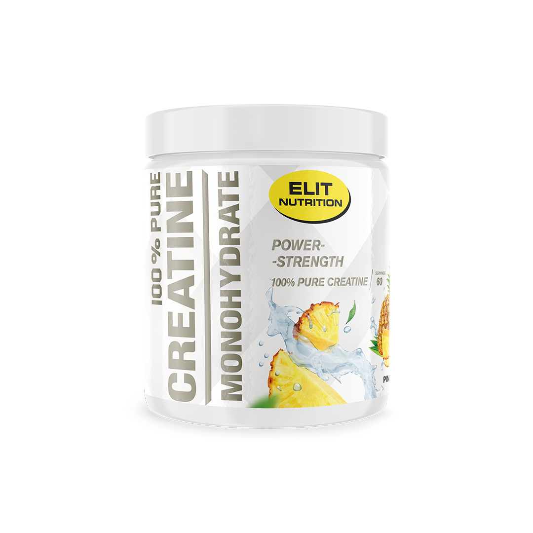 Kreatin monohydrat, ELIT - 100% Pure, 300g - Ananas